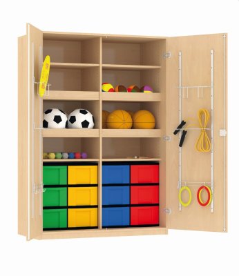 Sportschränke - Kindergartenbedarf Kindergarten Schule Sportschrank