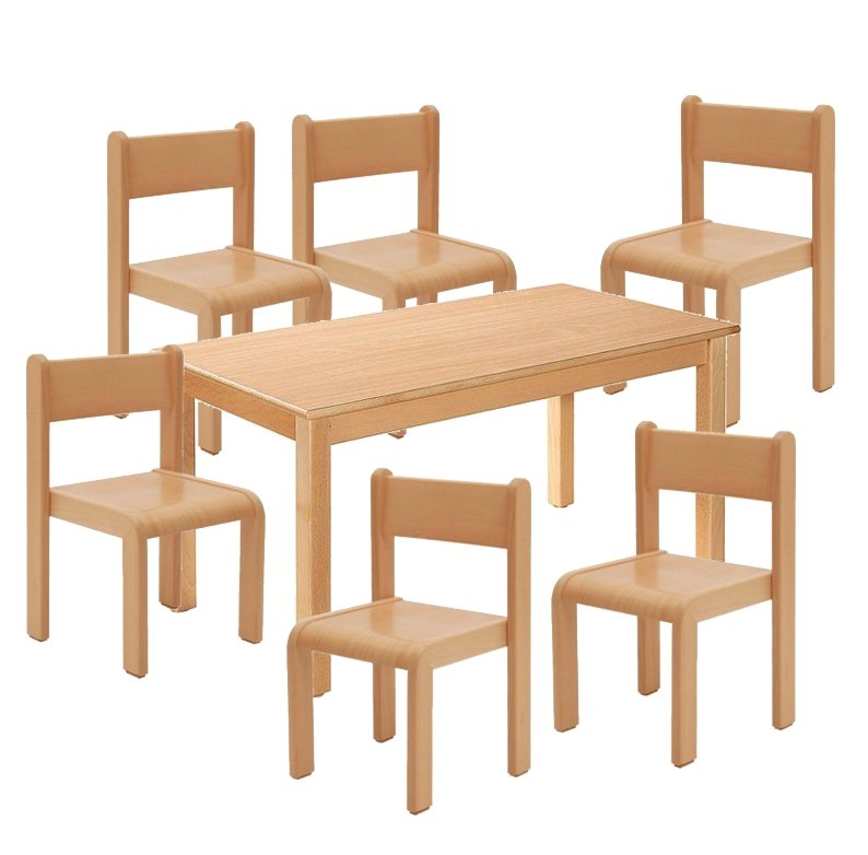 Stuhl Tisch Sparsets für die Kinderkrippe