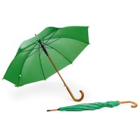 Automatik-Stockschirm Regenschirm mit Holzgriff Ø...