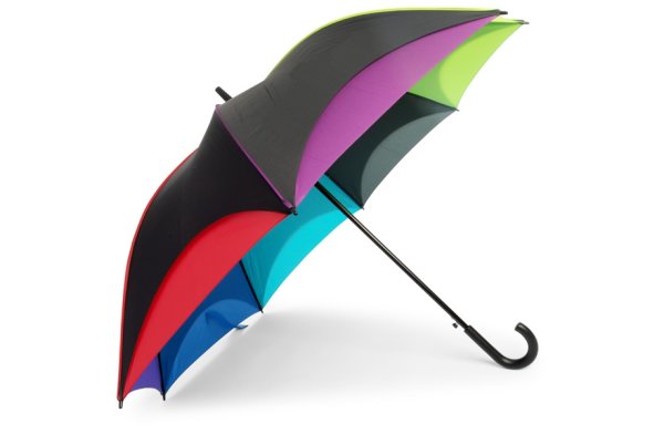 Automatik-Stockschirm Regenschirm Regenbogen Ø 120 cm
