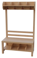 Komplettgarderobe 80 cm 4 Plätze