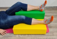 Orthopädisches Stufen-Lagerungskissen 50x25x25 cm