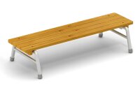Outdoor Bank 150 cm stapelbar