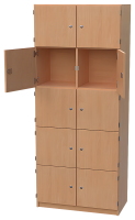Lehrerfachschrank Personalfachschrank mit 10...