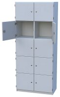 Lehrerfachschrank Personalfachschrank mit 10...