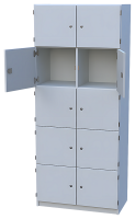Lehrerfachschrank Personalfachschrank mit 10...