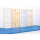 Fallschutzmatte mit Antirutschboden 183 x 90 x 8 cm