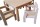 Kindergarten Sparset Armlehnenstuhl mit Querstab 26 cm + Rechtecktisch 80 x 60 cm
