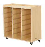 Regalwagen mit 15 Boxen
