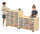 Regalwagen mit 15 Boxen
