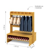 Outdoor-Garderobe