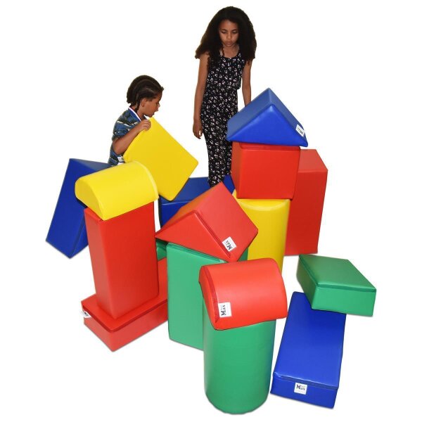 16-teiliger Bausteinsatz XXL Maxi