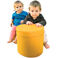 12 er Set XXL Sitzhocker Rundsäule 30xØ30 cm