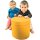 12 er Set XXL Sitzhocker Rundsäule 30xØ30 cm