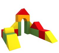 16-tlg. XXL Riesenbausteine Happy Castle
