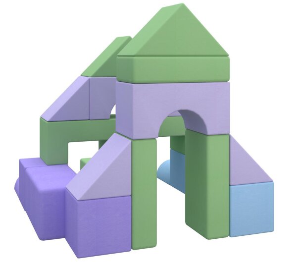 23-tlg. XXL Riesenbausteine Happy Castle