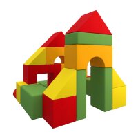 23-tlg. XXL Riesenbausteine Happy Castle