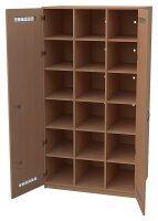 Bettzeugschrank mit Türen