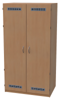 Bettzeugschrank mit Türen