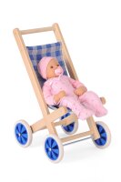 Puppenbuggy aus Holz