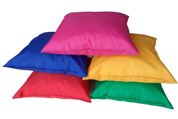 5 er Kopfkissen Couchkissen Therapiekissen Sitzkissen 55x55 cm
