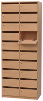 Personalfachschrank Klappen-Fächerschrank mit 20...