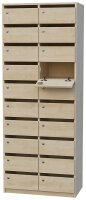 Personalfachschrank Klappen-Fächerschrank mit 20...