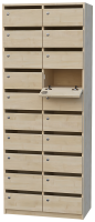 Personalfachschrank Klappen-Fächerschrank mit 20...