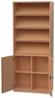 Lehrerfachschrank mit Schrägablagen