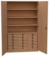 Werkraumschrank mit 30 Schubkästen