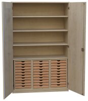 Werkraumschrank mit 30 Schubkästen