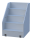 fahrbare Wickeltischtreppe für Wickelkommoden mit Edelstahl Griffstangen