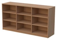 Raumteilerschrank 3 x 2 Fachböden