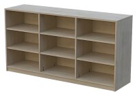 Raumteilerschrank 3 x 2 Fachböden