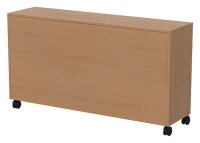 fahrbarer Raumteilerschrank 3 x 2 Fachböden