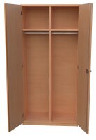 Garderobenschrank mit beidseitiger Garderobe