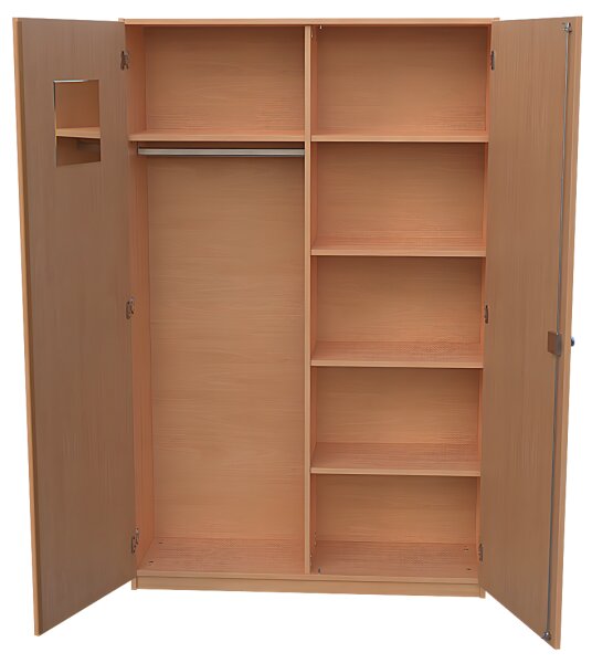 Akten Garderobenschrank mit Spiegel