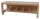 Stollen-Garderobenbank mit Schuhrost 100 cm