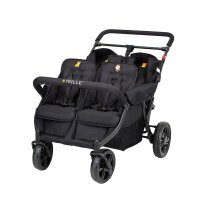 Krippenwagen 4-Sitzer mit Motor inkl. Regenschutz