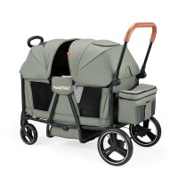 Krippenwagen Adventure Olivgrün 2-Sitzer