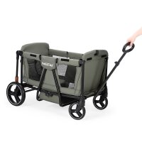 Krippenwagen Adventure Olivgrün 2-Sitzer