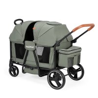 Krippenwagen Adventure Olivgrün 2-Sitzer