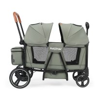 Krippenwagen Adventure Olivgrün 2-Sitzer