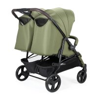 Krippenwagen Geschwisterwagen Adventure Olivgrün 2-Sitzer