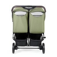 Krippenwagen Geschwisterwagen Adventure Olivgrün 2-Sitzer