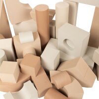 Baby Schaumstoffbausteine Sand 52-tlg
