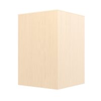 Komplett-Eckgarderobe 6 Plätze mit feststehender Bank