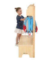 Garderobe Kindergarten 6 Plätze