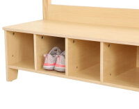 Garderobe Kindergarten 6 Plätze