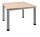 Quadrattisch 70x70 cm höhenverstellbar